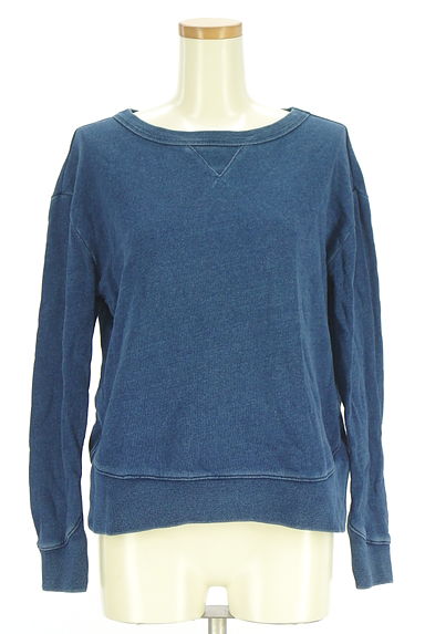 MOUSSY（マウジー）の古着「デニム風スウェット（スウェット・パーカー）」大画像１へ