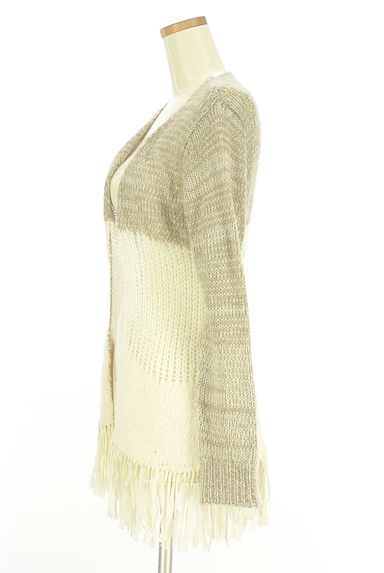 SLY（スライ）の古着「フリンジローゲージニットカーディガン（カーディガン・ボレロ）」大画像３へ