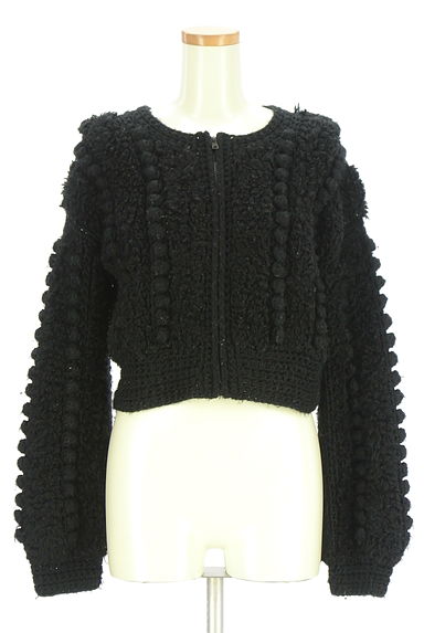 SLY（スライ）の古着「ジップアップニットカーディガン（カーディガン・ボレロ）」大画像１へ