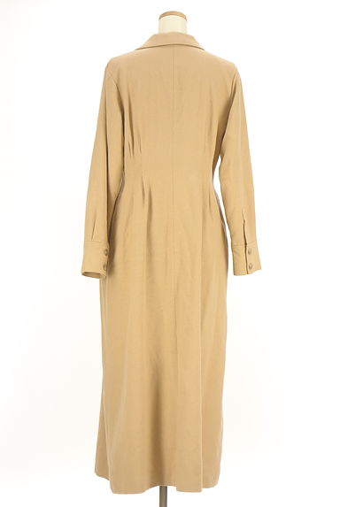 MOUSSY（マウジー）の古着「オープンカラーフレアロングワンピース（ワンピース・チュニック）」大画像２へ