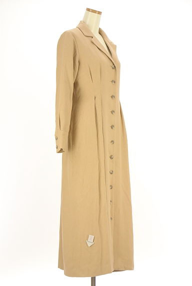 MOUSSY（マウジー）の古着「オープンカラーフレアロングワンピース（ワンピース・チュニック）」大画像４へ