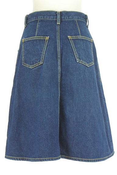 クリックで大画像表示 MOUSSY(マウジー)の古着「膝下丈フレアデニムスカート(スカート)」大画像2へ