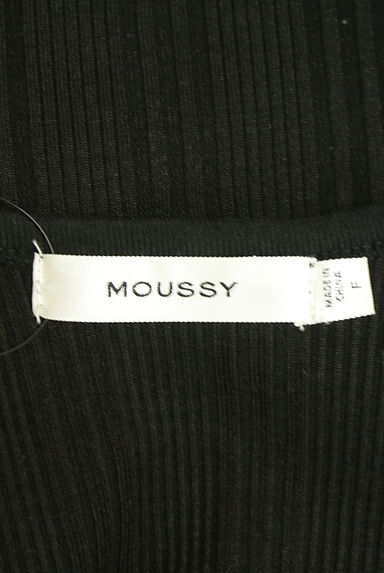 MOUSSY（マウジー）の古着「パワーショルダーリブカットソー（カットソー・プルオーバー）」大画像６へ