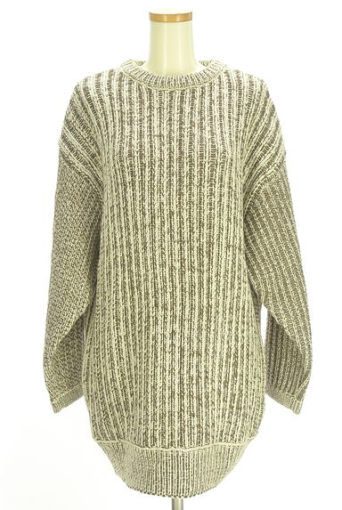 クリックで大画像表示 WILLFULLY(ウィルフリー)の古着「オーバーサイズロングニット(セーター)」大画像1へ