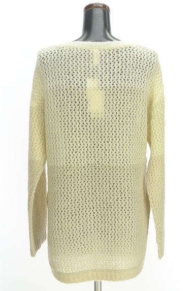 クリックで大画像表示 WILLFULLY(ウィルフリー)の古着「配色ローゲージニット(セーター)」大画像2へ