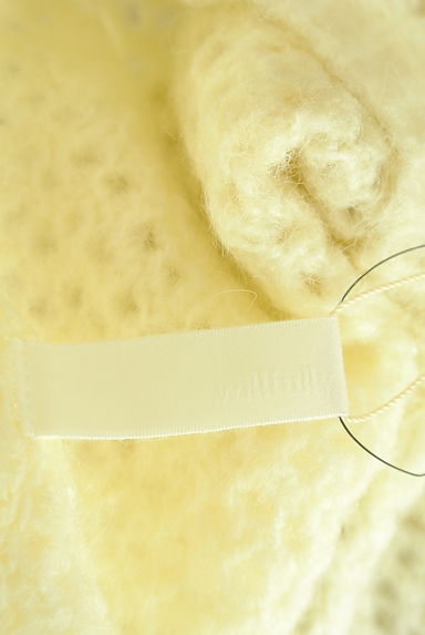 クリックで大画像表示 WILLFULLY(ウィルフリー)の古着「配色ローゲージニット(セーター)」大画像6へ