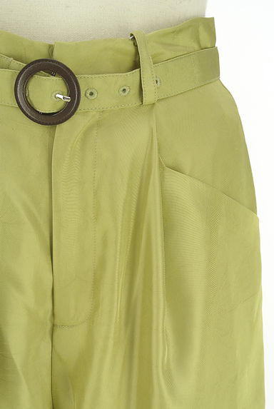 WILLFULLY（ウィルフリー）の古着「ベルト付きスラックスパンツ（パンツ）」大画像４へ