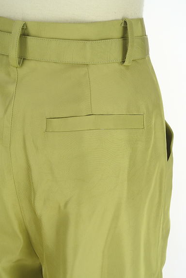 WILLFULLY（ウィルフリー）の古着「ベルト付きスラックスパンツ（パンツ）」大画像５へ