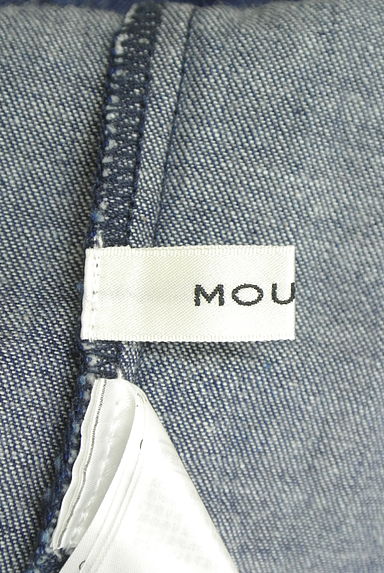 クリックで大画像表示 MOUSSY(マウジー)の古着「パワーショルダーデニムブラウス(ブラウス)」大画像6へ