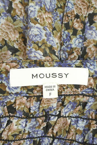 MOUSSY（マウジー）の古着「花柄シアーブラウス（カットソー・プルオーバー）」大画像６へ