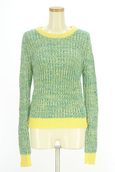 SLY（スライ）の古着「バイカラーローゲージニット（セーター）」大画像１へ