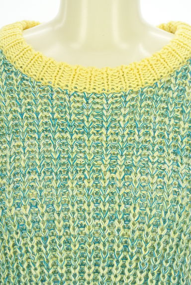 SLY（スライ）の古着「バイカラーローゲージニット（セーター）」大画像４へ