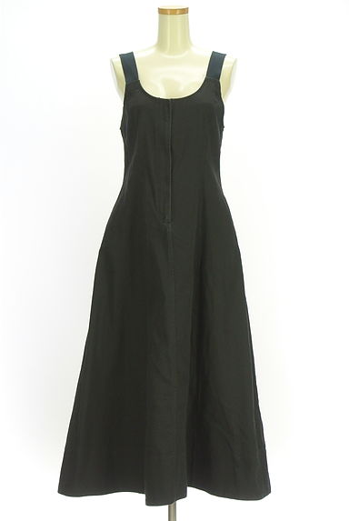 MOUSSY（マウジー）の古着「ツイルサロペットロングスカート（オーバーオール・サロペット）」大画像１へ