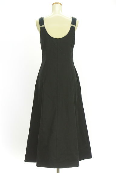 MOUSSY（マウジー）の古着「ツイルサロペットロングスカート（オーバーオール・サロペット）」大画像２へ