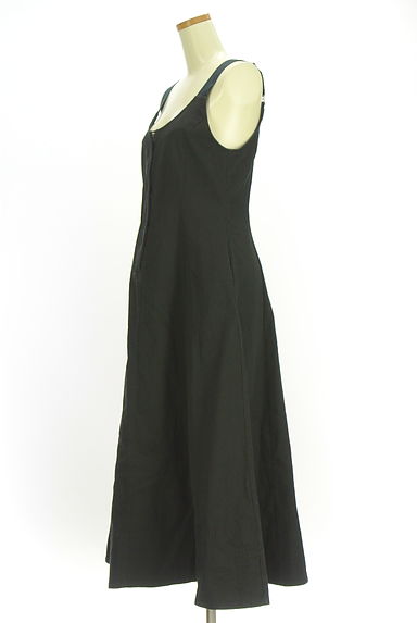 MOUSSY（マウジー）の古着「ツイルサロペットロングスカート（オーバーオール・サロペット）」大画像３へ