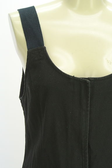 MOUSSY（マウジー）の古着「ツイルサロペットロングスカート（オーバーオール・サロペット）」大画像４へ