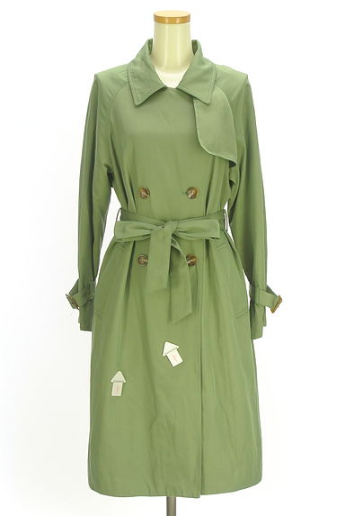 SLY（スライ）の古着「ベルト付きロングトレンチコート（トレンチコート）」大画像４へ