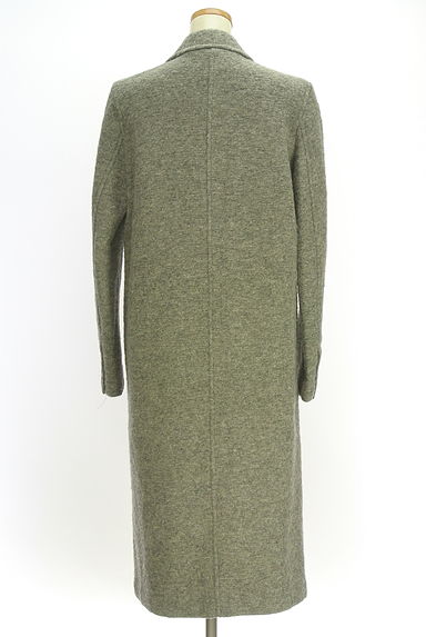 クリックで大画像表示 MOUSSY(マウジー)の古着「起毛ウールロングコート(コート)」大画像2へ