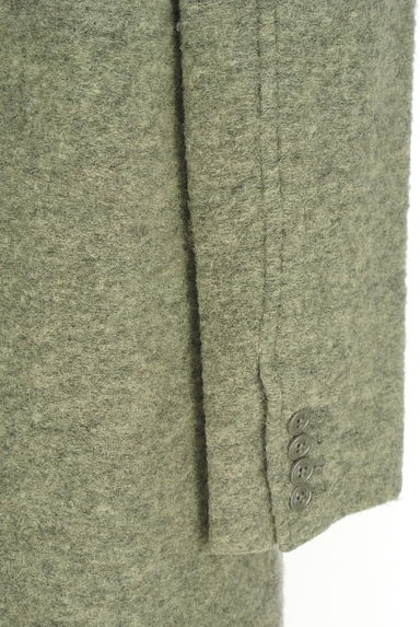 クリックで大画像表示 MOUSSY(マウジー)の古着「起毛ウールロングコート(コート)」大画像5へ