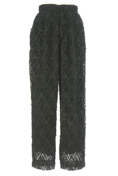 MOUSSY（マウジー）の古着「起毛総柄シフォンパンツ（パンツ）」大画像１へ