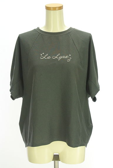 axes femme（アクシーズファム）の古着「ロゴ刺繍ドルマンTシャツ（Ｔシャツ）」大画像１へ