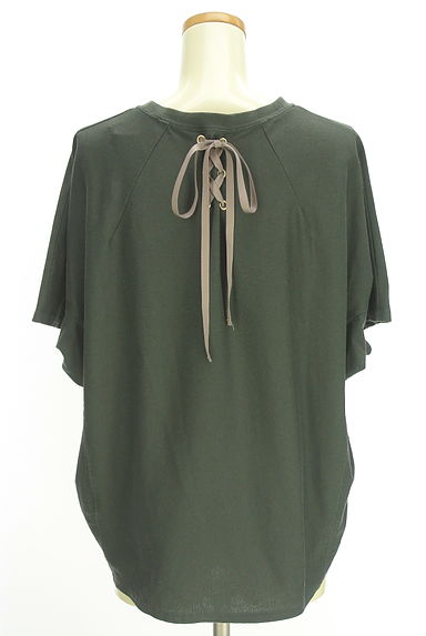 axes femme（アクシーズファム）の古着「ロゴ刺繍ドルマンTシャツ（Ｔシャツ）」大画像２へ