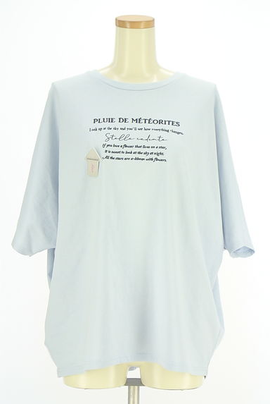 axes femme（アクシーズファム）の古着「オーバーサイズドルマンTシャツ（Ｔシャツ）」大画像４へ