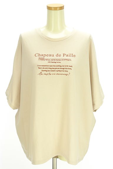 axes femme（アクシーズファム）の古着「ロゴ刺繍ドルマンビッグTシャツ（Ｔシャツ）」大画像１へ