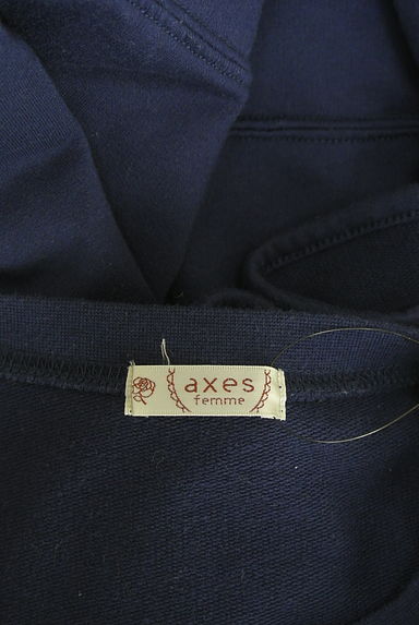 axes femme（アクシーズファム）の古着「花プリント薄手スウェットTシャツ（Ｔシャツ）」大画像６へ