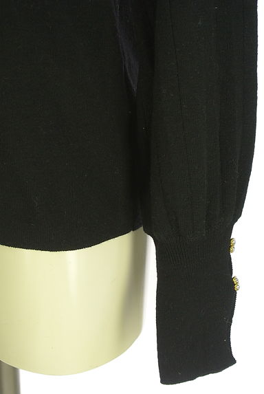 NATURAL BEAUTY BASIC（ナチュラルビューティベーシック）の古着「ラインストーン付きボリューム袖ニット（ニット）」大画像５へ