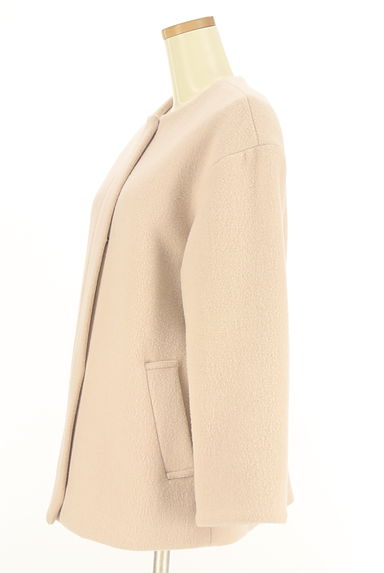 クリックで大画像表示 URBAN RESEARCH(アーバンリサーチ)の古着「ノーカラーウール混コート(コート)」大画像3へ