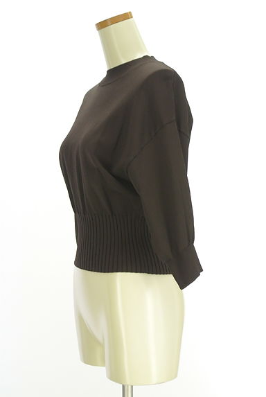 クリックで大画像表示 Mystrada(マイストラーダ)の古着「バックパールドルマンニット(ニット)」大画像3へ