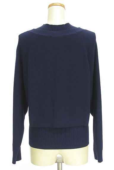 Mystrada（マイストラーダ）の古着「ラグランカーディガン+ノースリニット（アンサンブル）」大画像２へ