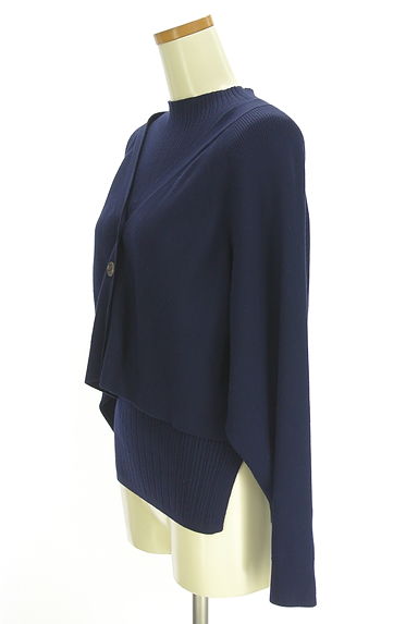 Mystrada（マイストラーダ）の古着「ラグランカーディガン+ノースリニット（アンサンブル）」大画像３へ