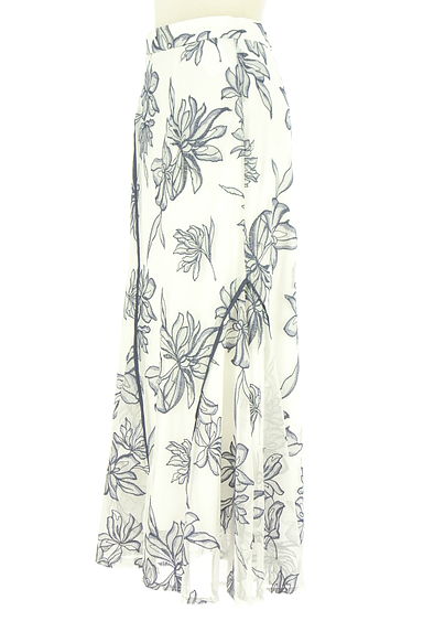 Mystrada（マイストラーダ）の古着「花柄刺繍チュールロングスカート（ロングスカート・マキシスカート）」大画像３へ