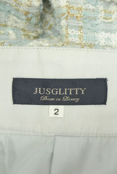 JUSGLITTY（ジャスグリッティー）の古着「ツイードタイトスカート（スカート）」大画像６へ