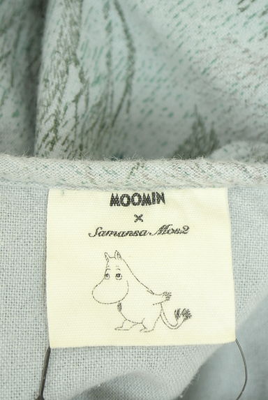 Samansa Mos2（サマンサモスモス）の古着「ムーミンコラボ総柄ワンピース（ワンピース・チュニック）」大画像６へ