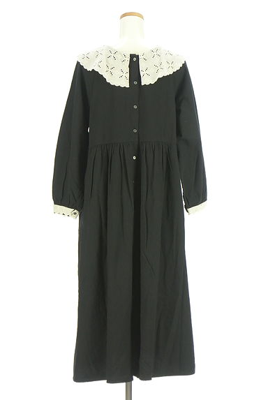 Samansa Mos2（サマンサモスモス）の古着「カットワークレース襟ワンピース（ワンピース・チュニック）」大画像２へ