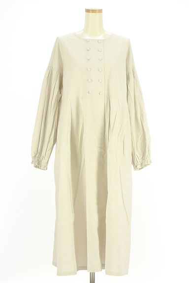 クリックで大画像表示 Samansa Mos2(サマンサモスモス)の古着「くるみボタンワンピース(ワンピース・チュニック)」大画像1へ