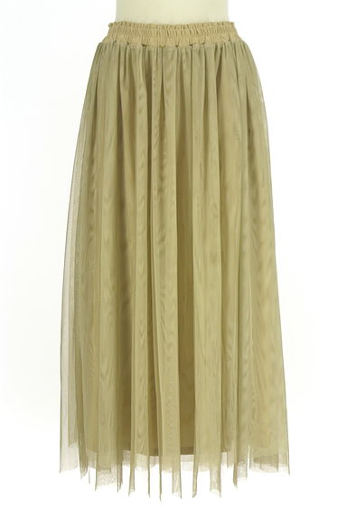 Samansa Mos2（サマンサモスモス）の古着「Samansa Mos2 blue ロングチュールスカート（ロングスカート・マキシスカート）」大画像１へ