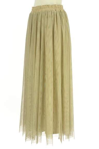 Samansa Mos2（サマンサモスモス）の古着「Samansa Mos2 blue ロングチュールスカート（ロングスカート・マキシスカート）」大画像３へ