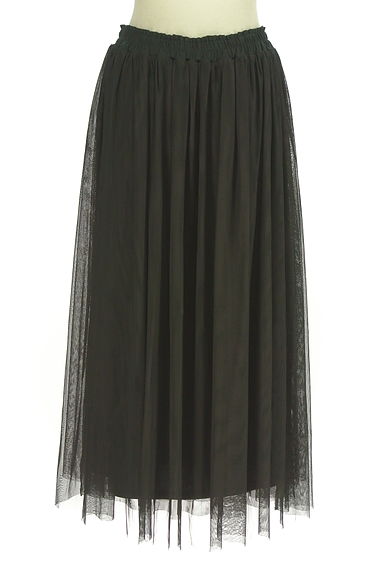 Samansa Mos2（サマンサモスモス）の古着「Samansa Mos2 blue ロングチュールスカート（ロングスカート・マキシスカート）」大画像２へ