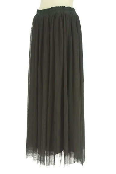 Samansa Mos2（サマンサモスモス）の古着「Samansa Mos2 blue ロングチュールスカート（ロングスカート・マキシスカート）」大画像３へ