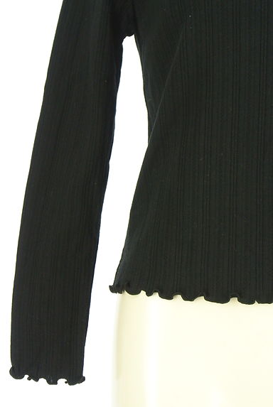 earth music&ecology（アースミュージック＆エコロジー）の古着「メロウフリルリブカットソー（カットソー・プルオーバー）」大画像４へ