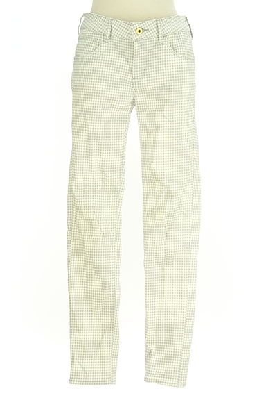 earth music&ecology（アースミュージック＆エコロジー）の古着「ギンガムチェック柄スキニーパンツ（パンツ）」大画像１へ