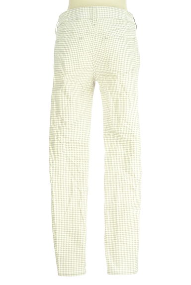 earth music&ecology（アースミュージック＆エコロジー）の古着「ギンガムチェック柄スキニーパンツ（パンツ）」大画像２へ