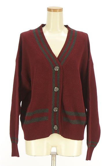 coen（コーエン）の古着「Vネックニットカーディガン（カーディガン・ボレロ）」大画像１へ