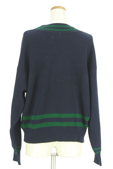 クリックで大画像表示 coen(コーエン)の古着「チルデンニットカーディガン(カーディガン・ボレロ)」大画像2へ