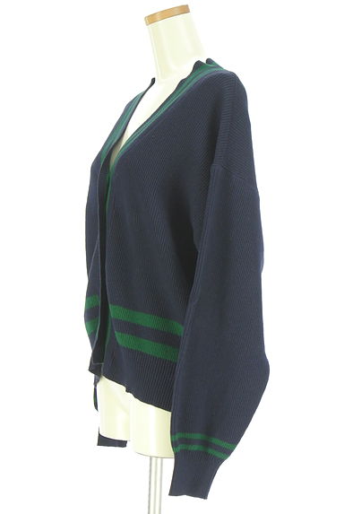 クリックで大画像表示 coen(コーエン)の古着「チルデンニットカーディガン(カーディガン・ボレロ)」大画像3へ