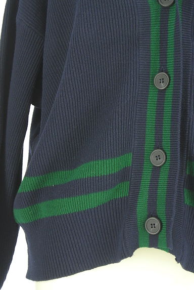 クリックで大画像表示 coen(コーエン)の古着「チルデンニットカーディガン(カーディガン・ボレロ)」大画像4へ